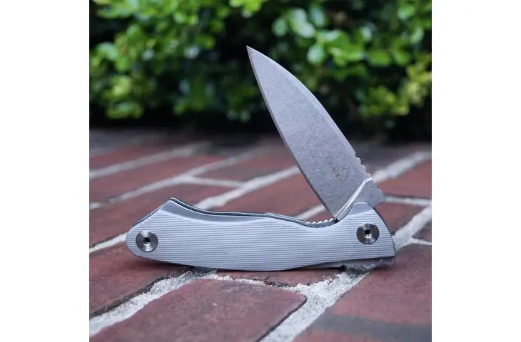 BucknBear Iron Grey Flipper Folding Knife - view 2